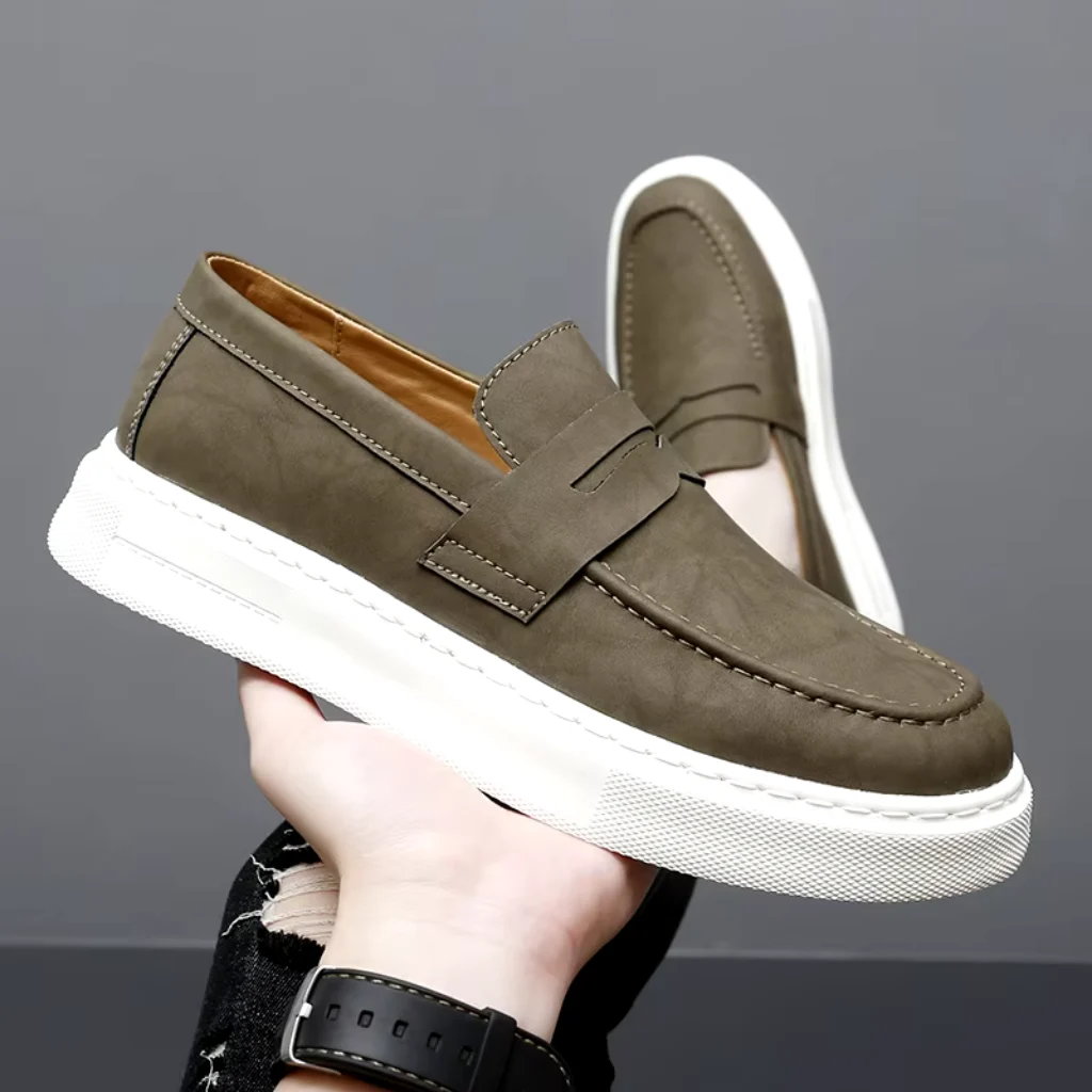 loafers masculino Cáqui 